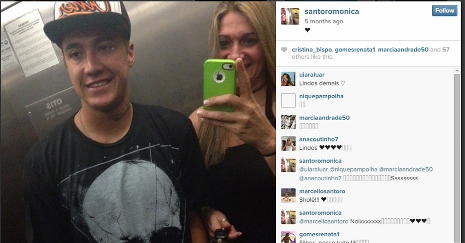 Monica Santoro, exmulher de Romário BOL Fotos BOL Fotos