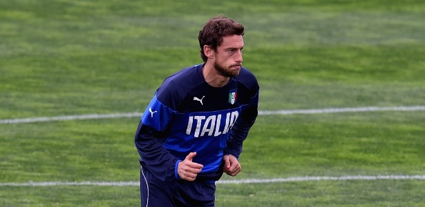 Marchisio se machucou durante treino da seleção italiana na última sexta-feira - Claudio Villa/Getty Images