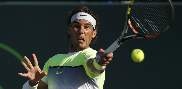 Maior campeão de Masters da história, Rafael Nadal nunca levantou o troféu na edição de Miami - EFE/EPA/RHONA WISE