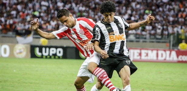 Último Atlético x Villa Nova em BH foi no Mineirão, em 2013, e o meia Luan participou da vitória por 2 a 1 - Bruno Cantini/Clube Atlético Mineiro