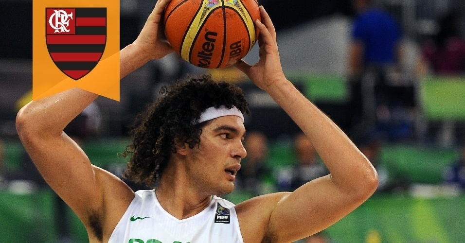 Anderson Varejão (basquete) - Flamengo - AFP PHOTO / JORGE GUERRERO ORG
