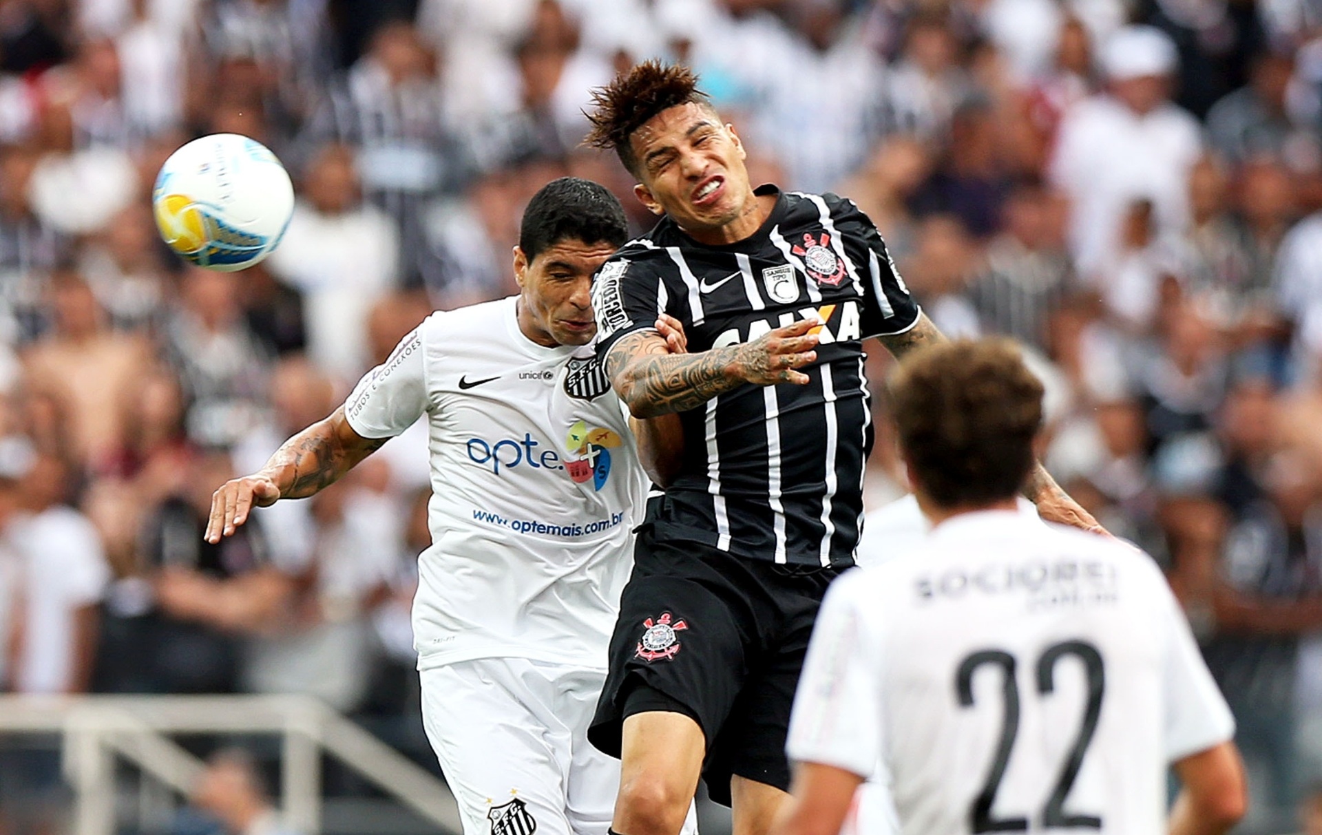 Fotos Corinthians e Santos na Arena Corinthians 05/04/2015 UOL Esporte