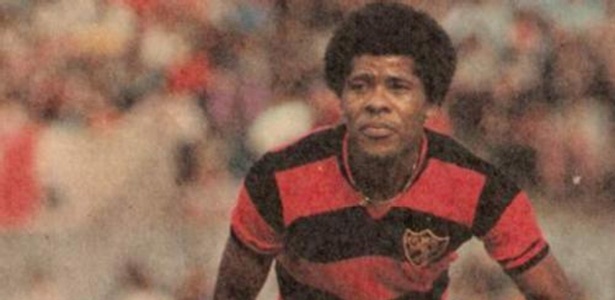 Dadá Maravilha com a camisa do Sport, pelo qual fez 10 gols contra o Santo Amaro - Reprodução/ Sportnet
