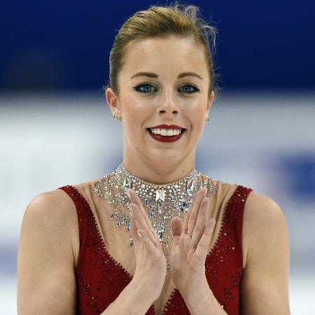 Ashley Wagner, patinadora norte-americana - Johannes Eisele/AFP