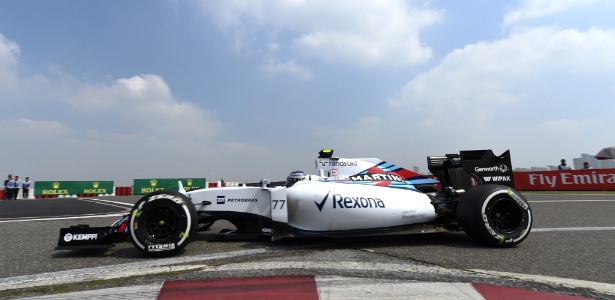 A Williams é a terceira colocada no mundial de pilotos - GREG BAKER/AFP