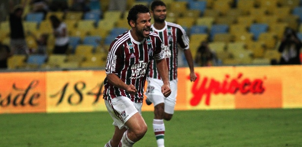 Antes de ser desfalque na 2ª semifinal, Fred marcou dois gols na vitória do Flu no jogo de ia - Nelson Perez/Fluminense