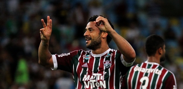 Fred fez seu gol de número 300 na carreira durante disputa do Campeonato Carioca - Nelson Perez / Site oficial do Fluminense