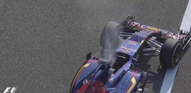 Pilotos da Toro Rosso têm sofrido com as quebras do motor Renault neste ano - Reprodução/TV