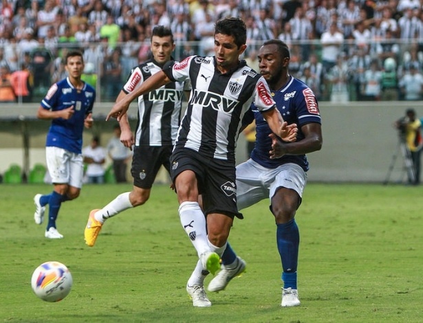 Guilherme suportou bem os 90 minutos em campo no clássico com o Cruzeiro - Bruno Cantini/Clube Atlético Mineiro