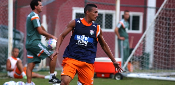 O atacante Lucas Gomes deve ocupar a vaga deixada por Fred no ataque tricolor - Nelson Perez/Fluminense FC