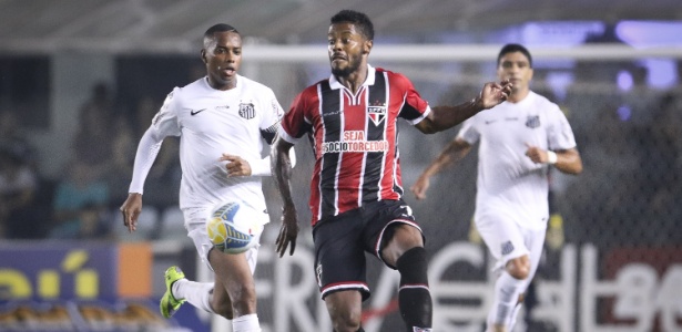 Santos e São Paulo se enfrentaram também na semifinal do Campeonato Paulista - Ricardo Nogueira/Folhapress