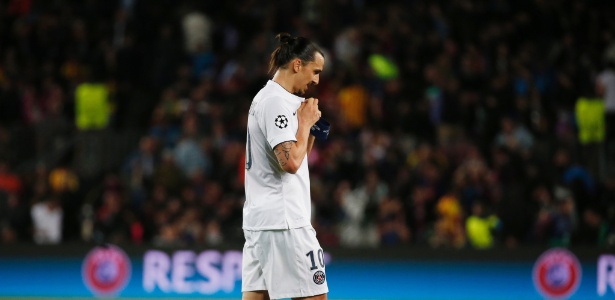 A passagem de Ibrahimovic pelo PSG pode estar chegando ao fim - Reuters / Paul Hanna