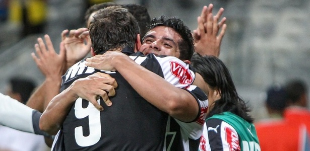 Pratto e Guilherme foram os protagonistas na virada do Atlético sobre o Cruzeiro - Bruno Cantini/Clube Atlético Mineiro