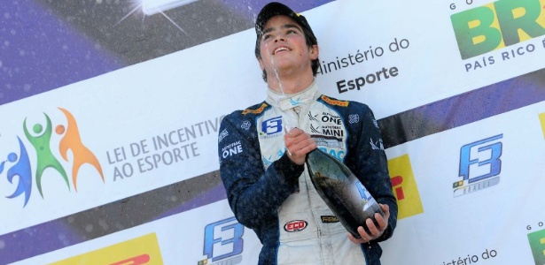 Pedro Piquet, de 16 anos, é o atual campeão da Fórmula 3 Brasil - Fernanda Freixosa/Vicar
