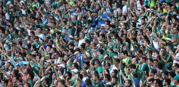 Torcida do Palmeiras lotou estádio e final do Paulistão bateu recorde de público - Rivaldo Gomes/Folhapress