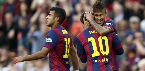 Neymar admite responsabilidades no Barcelona, mas rejeita herdar papel de Messi - Toni Albir/EFE