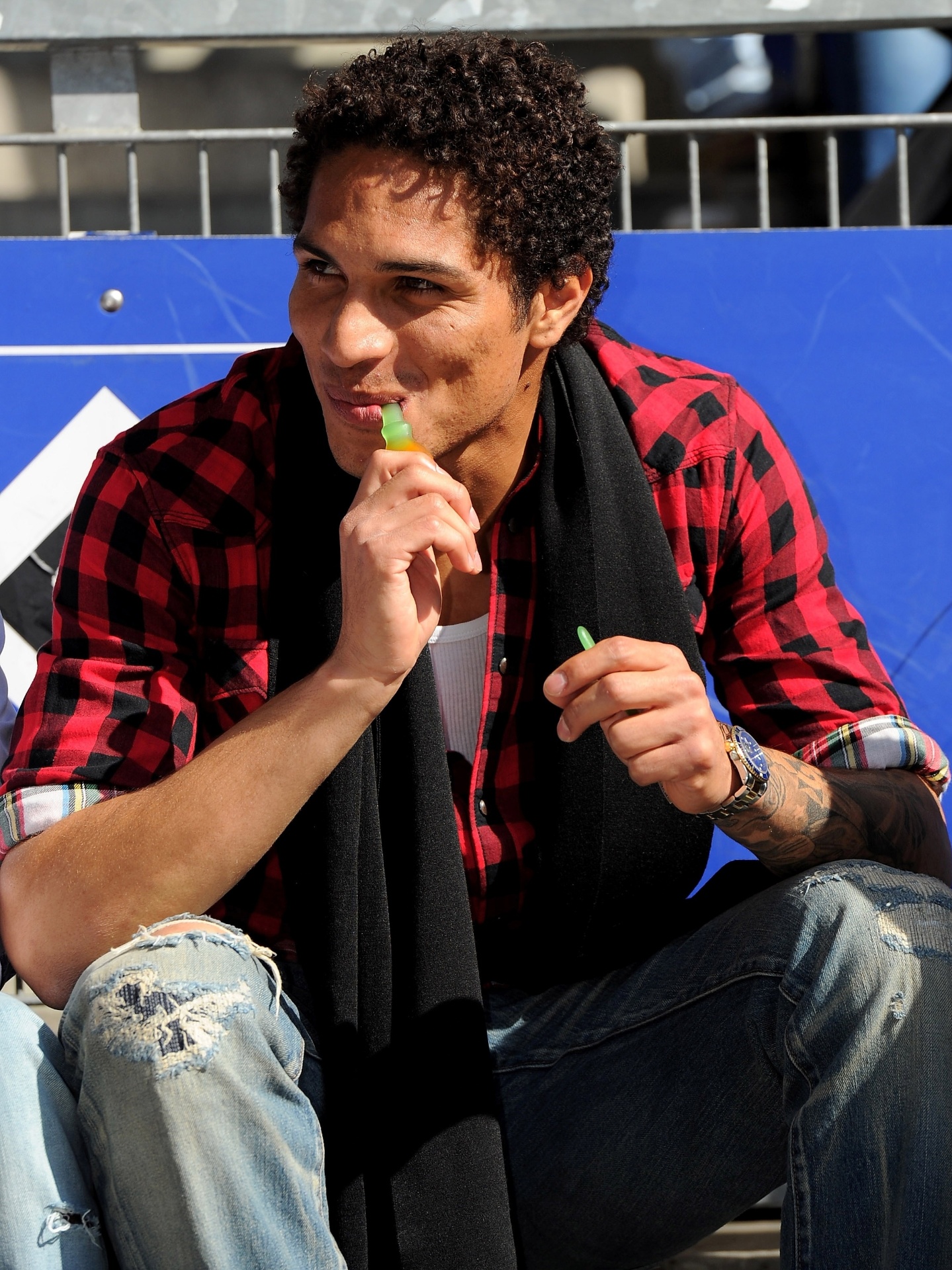Paolo Guerrero, durante o tempo em que atuou no Hamburgo - Getty Images