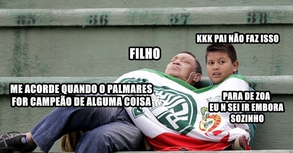 Após vice-campeonato paulista, Palmeiras vira prato cheio para zoeira na web