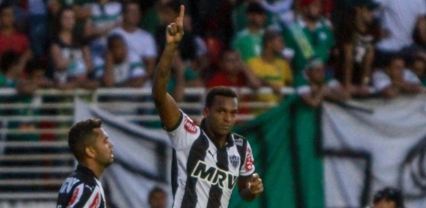 Jô demorou três minutos para fazer o gol que buscava havia mais de um ano - Bruno Cantini/Clube Atlético Mineiro