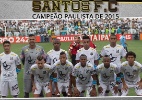 Santos - Campeão paulista de 2015 - Danilo Verpa/Folhapress