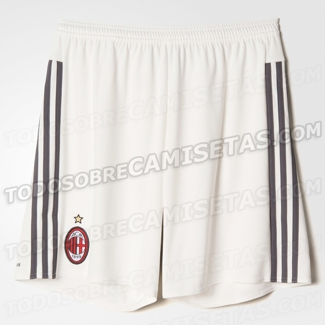 Camisa do Milan para a temporada 2015/2016 - Reprodução