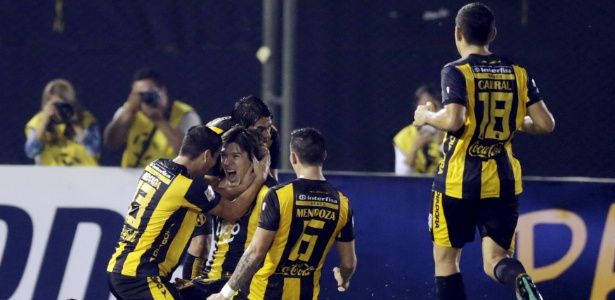 Guaraní venceu o Racing por 2 a 0 na fase de grupos da Libertadores - Jorge Adorno/Reuters