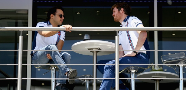 Juntos desde os tempos de Ferrari, Massa e Smedley somam 10 anos de trabalho - Clive Mason/Getty Images Sport
