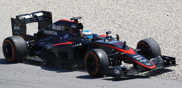Alonso conquistou o melhor resultado da McLaren até aqui, um quinto lugar - Albert Gea/Reuters