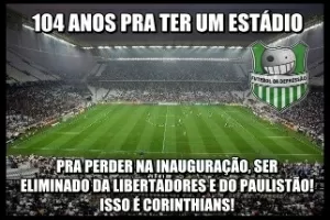 Corinthians perde para o América-MG e memes bombam na web