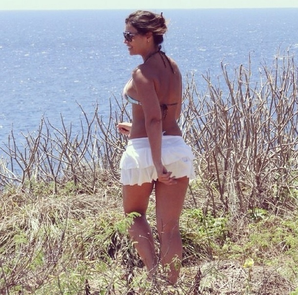16.mai.2015 - Débora Vilalba começou na carreira no Sportv. - Reprodução/Instagram