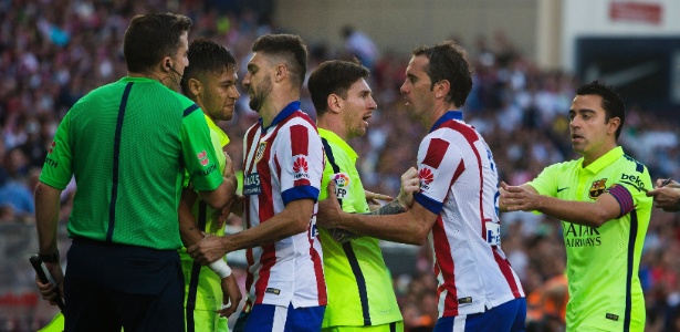 Barcelona e Atlético de Madri se enfrentam nos dias 5 e 13 de abril, - Andres Kudack-17.mai.2015/AP