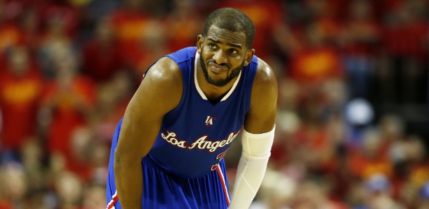 Clippers de Chris Paul chegou a ter 3 a 1 na série, mas acabou levando a virada - SCOTT HALLERAN/AFP