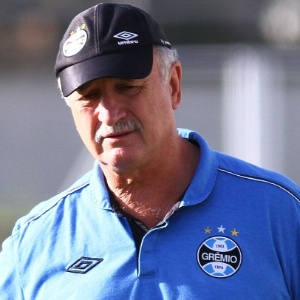 Felipão comanda treino do Grêmio - Lucas Uebel/Gremio FBPA