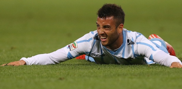 Felipe Anderson foi eleito um dos piores atacantes do Campeonato Italiano - MARCO BERTORELLO / AFP