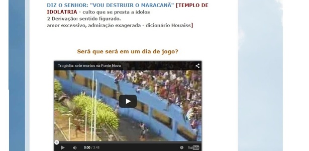 fut e satanismo 05 - Reprodução - Reprodução