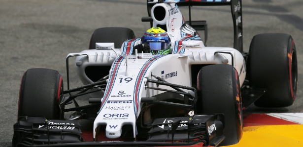 A corrida de Massa ficou complicada desde o início em Mônaco - EFE/EPA/YOAN VALAT