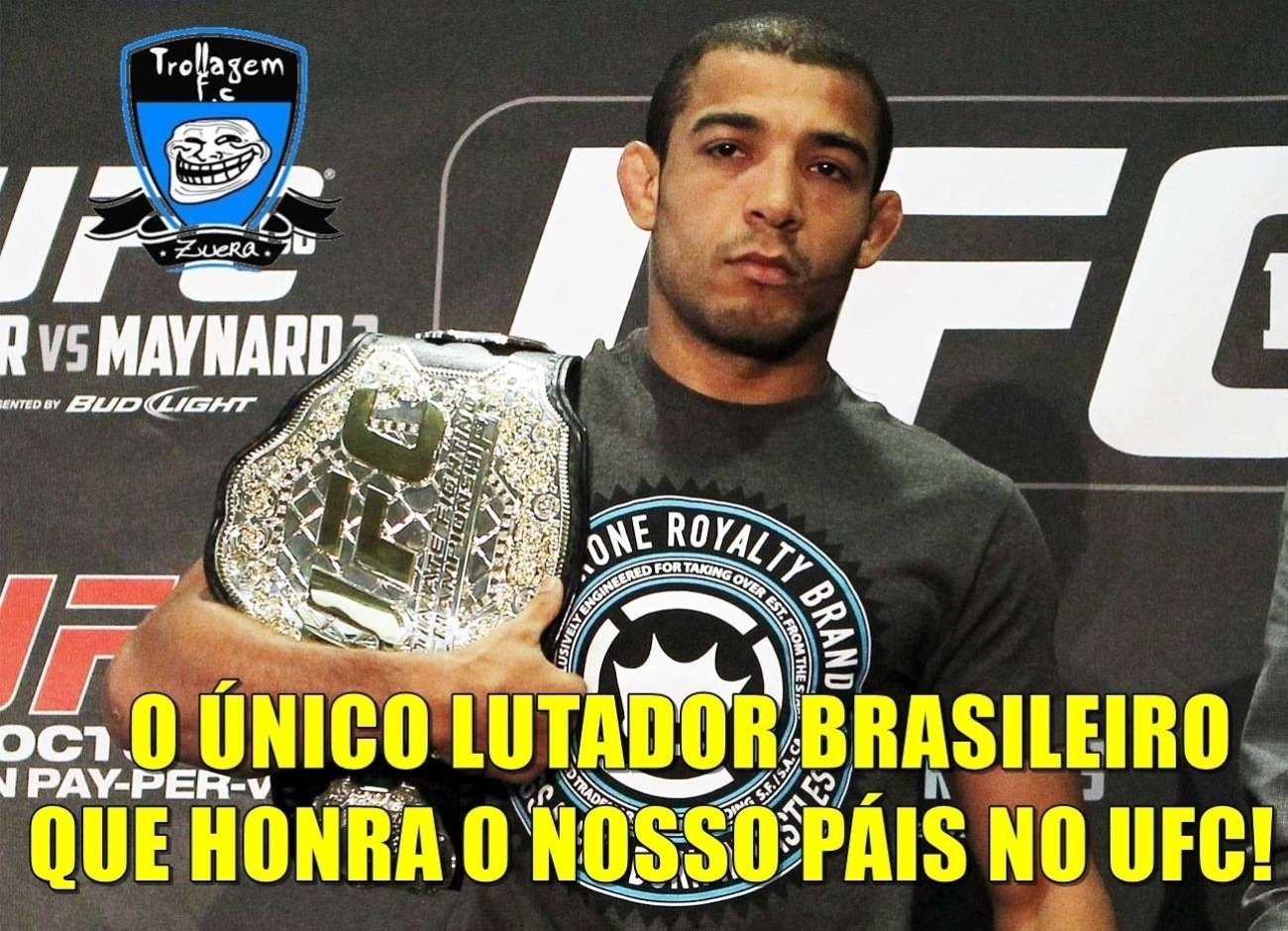 Zoeira na web com Vitor Belfort bomba após derrota por nocaute no 1º round contra Chris Weidman - Reprodução/TrollagemFC