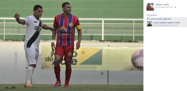 Atacante, que atualmente defende o Atlético Acreano, jogou pelo Plácido de Castro (AC) na última temporada - Reprodução/Facebook
