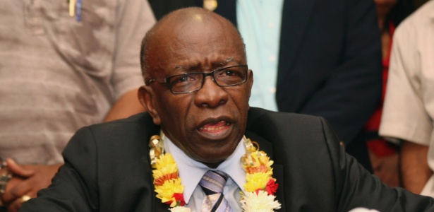 Jack Warner, ex-vice-presidente da Fifa e ex-presidente da Concacaf, está preso em Trinindad e Tobago - Shirley Bahadur-2.jun.2011/AP