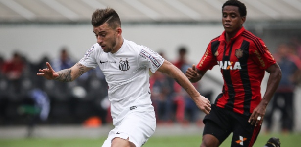 Lucas Lima está na mira do Porto, de Portugal, mas deve ficar no Santos até dezembro - Ricardo Nogueira/Folhapress