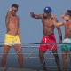 Cristiano Ronaldo curte as férias em Saint tropez dançando com amigos em iate alugado - Reprodução Pásion Libertadores