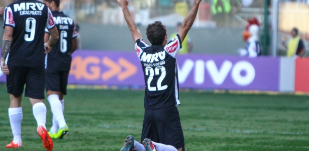 Thiago Ribeiro marcou dois gols ainda no primeiro tempo de jogo - Bruno Cantin Divulgação Atlético Mineiro