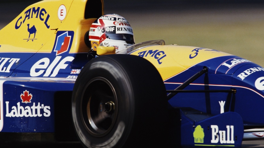 Nigel Mansell (GBR), piloto da Williams no Grande Prêmio da Itália de 1991 - Pascal Rondeau/Getty Images