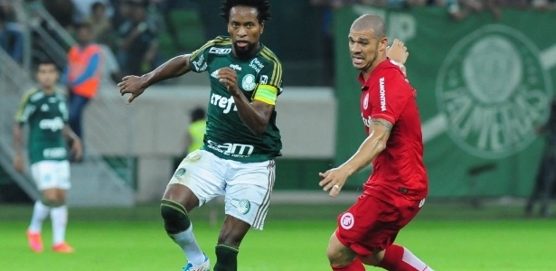 Zé Roberto em ação pelo Palmeiras: sete gols em 45 jogos pelo clube - Junior Lago/UOL
