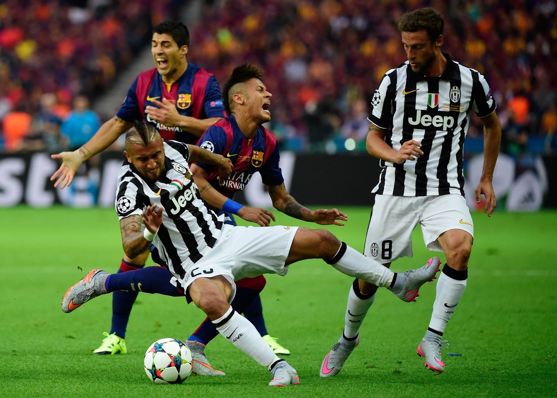 Fotos: Final da Liga dos Campeões - Barcelona x Juventus ...