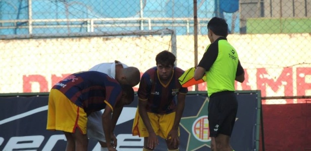 O Barça carioca perdeu por 1 a 0 para o Barra da Tijuca com gol do presidente do clube e caiu para a Série C - Facebook do Barcelona Esporte Clube