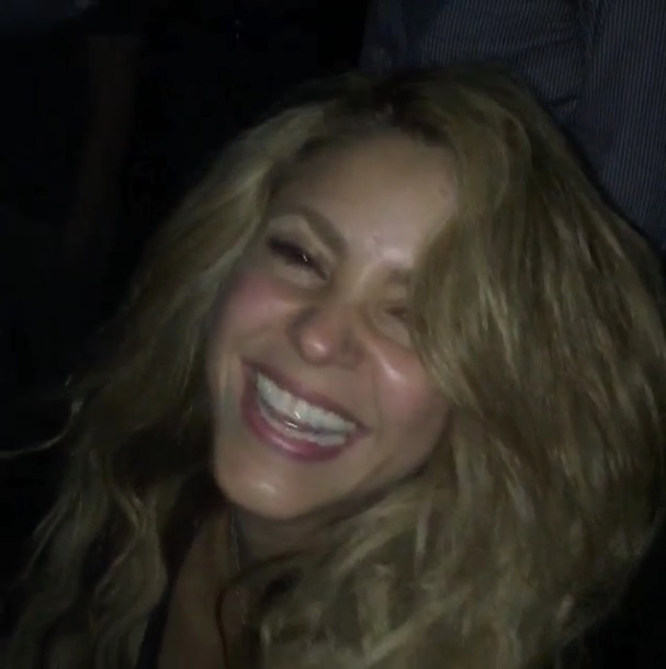 Shakira na festa do Barça campeão da Liga dos Campeões