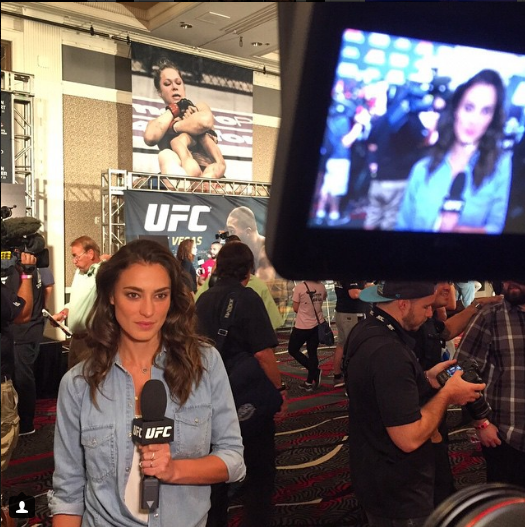 Amanda Salvato usou sua intimidade com o mundo das lutas para trabalhar no UFC. Ela treina na academia de Renzo Gracie e namorou um lutador por quatro anos - Arquivo Pessoal