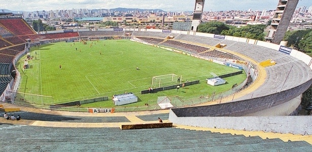 Vista geral do estádio do Canindé, da Portuguesa, em São Paulo (SP) - João Wainer/Folhapress