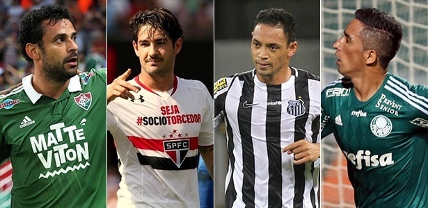 Montagem: NELSON PEREZ/FLUMINENSE F.C., LUIS MOURA/ESTADÃO CONTEÚDO, ALEX DE JESUS/O TEMPO/ESTADÃO CONTEÚDO, Ernesto Rodrigues/Folhapress